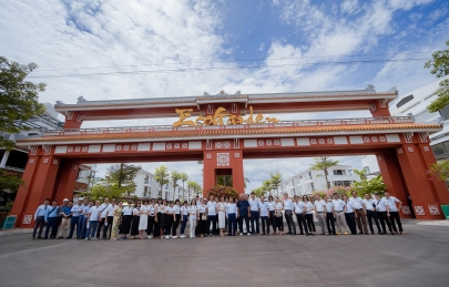 Ecogarden đón đoàn Vinaconex thăm dự án